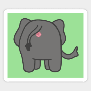 Gayle's Art: Elephant Sticker